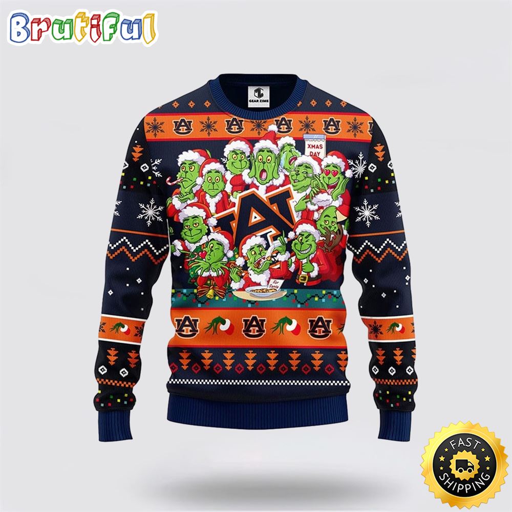 Sportswearmerch Auburn Tigers NCAA Christmas Sweater For Fan