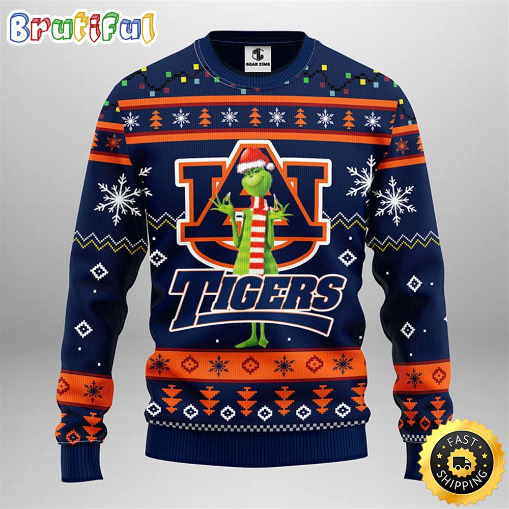 Sportswearmerch Auburn Tigers NCAA Christmas Sweater For Fan