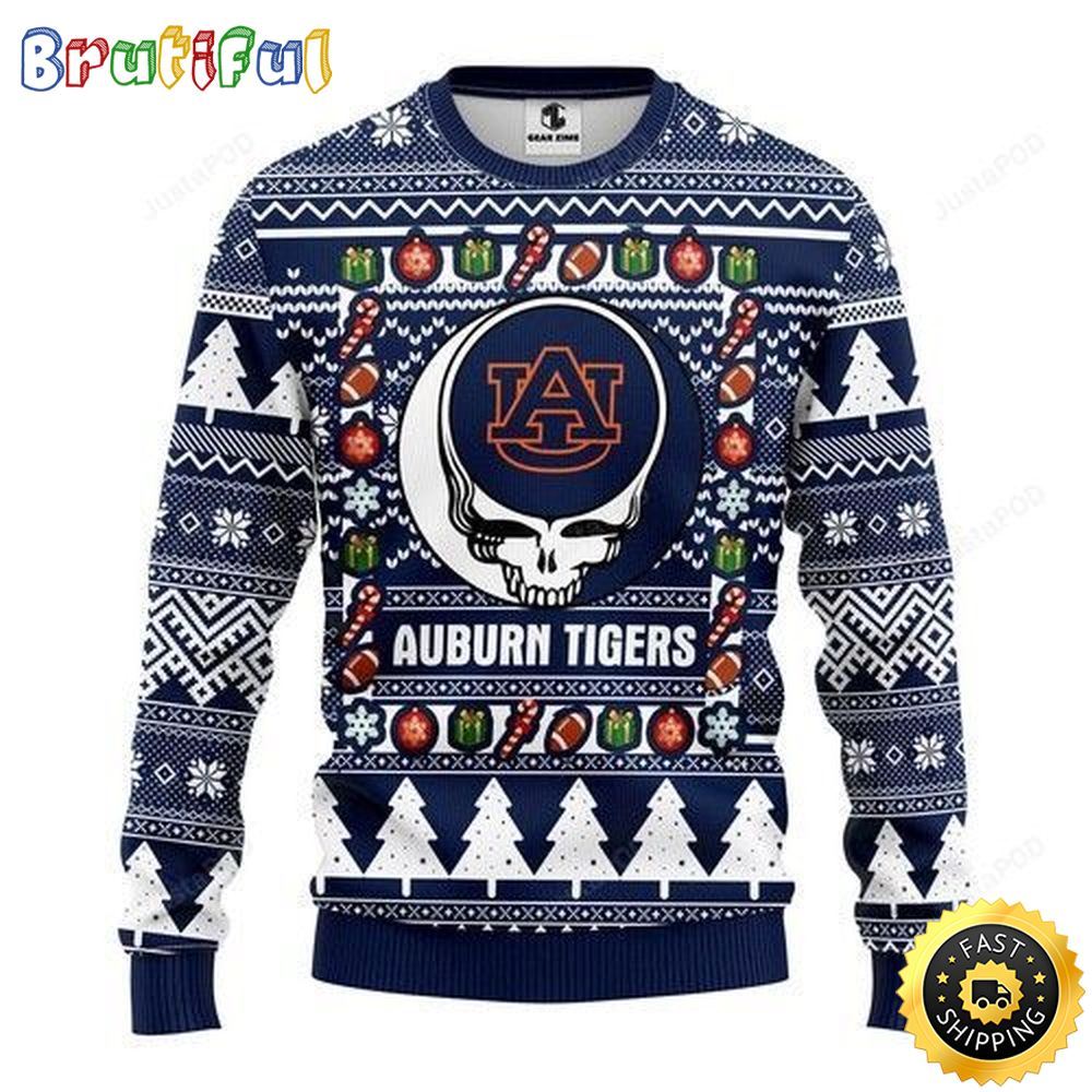 Sportswearmerch Auburn Tigers NCAA Personalized Christmas Sweater For Fan