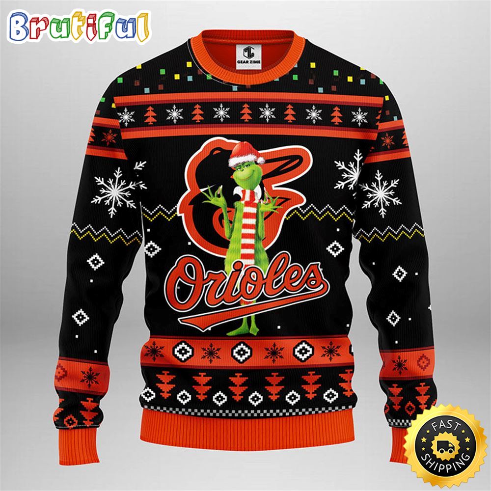 Sportswearmerch Baltimore Orioles MLB Christmas Sweater For Fan