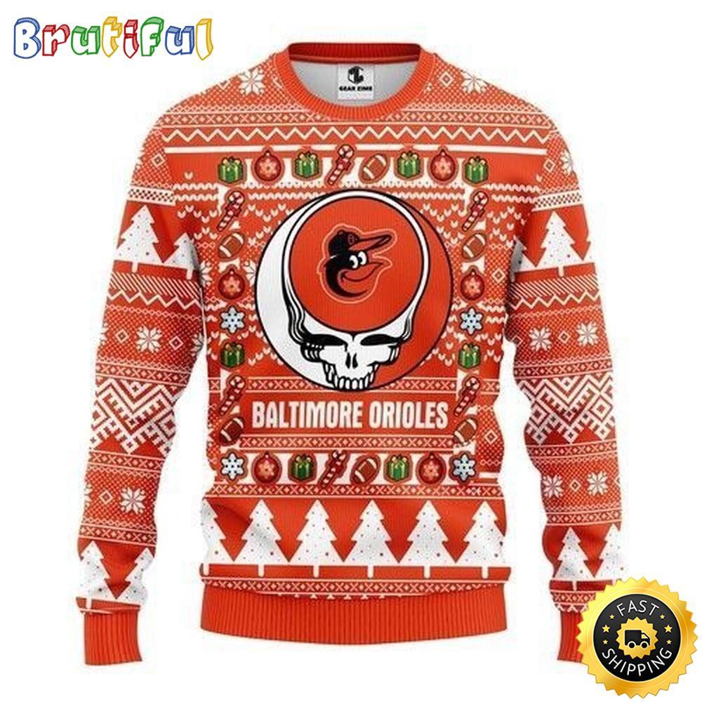 Sportswearmerch Baltimore Orioles MLB Christmas Sweater For Fan