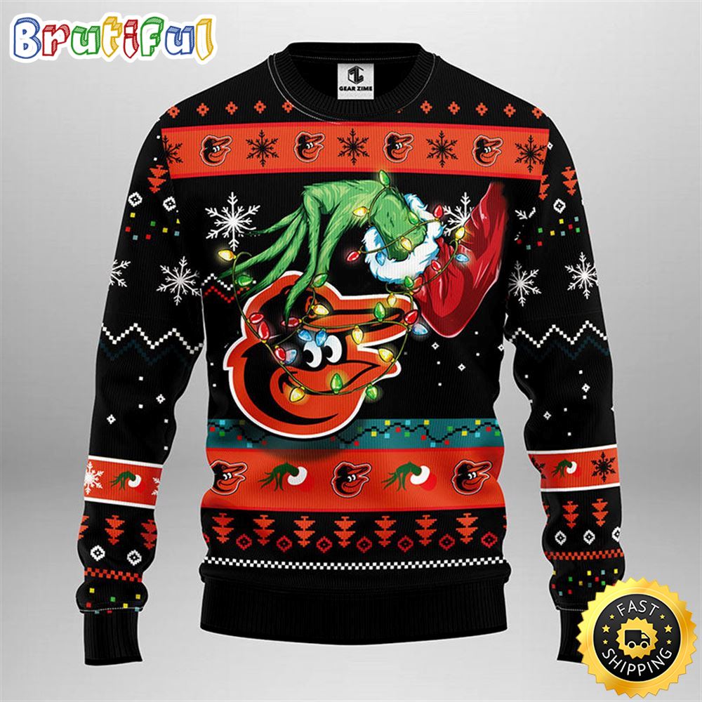 Sportswearmerch Baltimore Orioles MLB Christmas Sweater For Fan