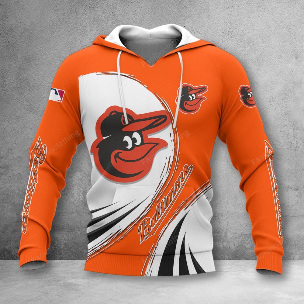 Sportswearmerch Baltimore Orioles MLB Personalized Hoodie For Fan