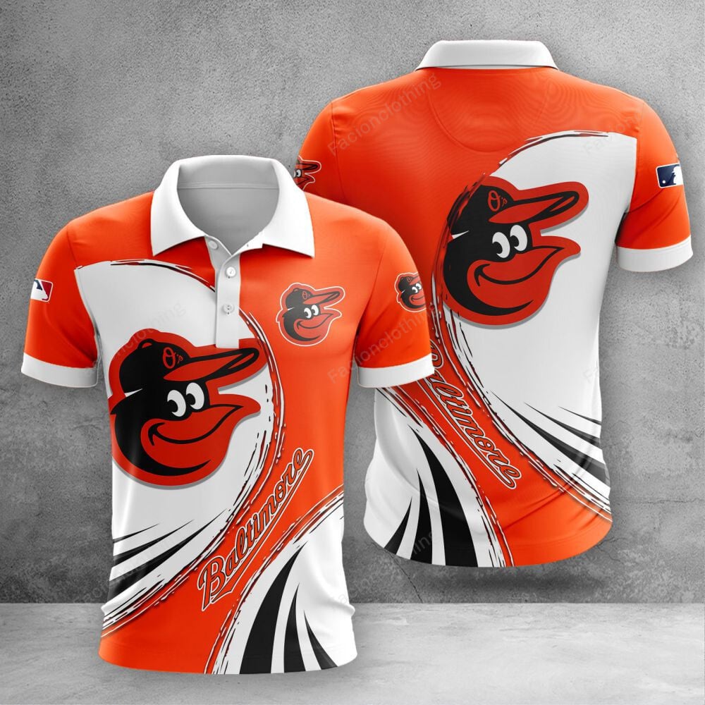 Sportswearmerch Baltimore Orioles MLB Personalized Polo Shirt For Fan