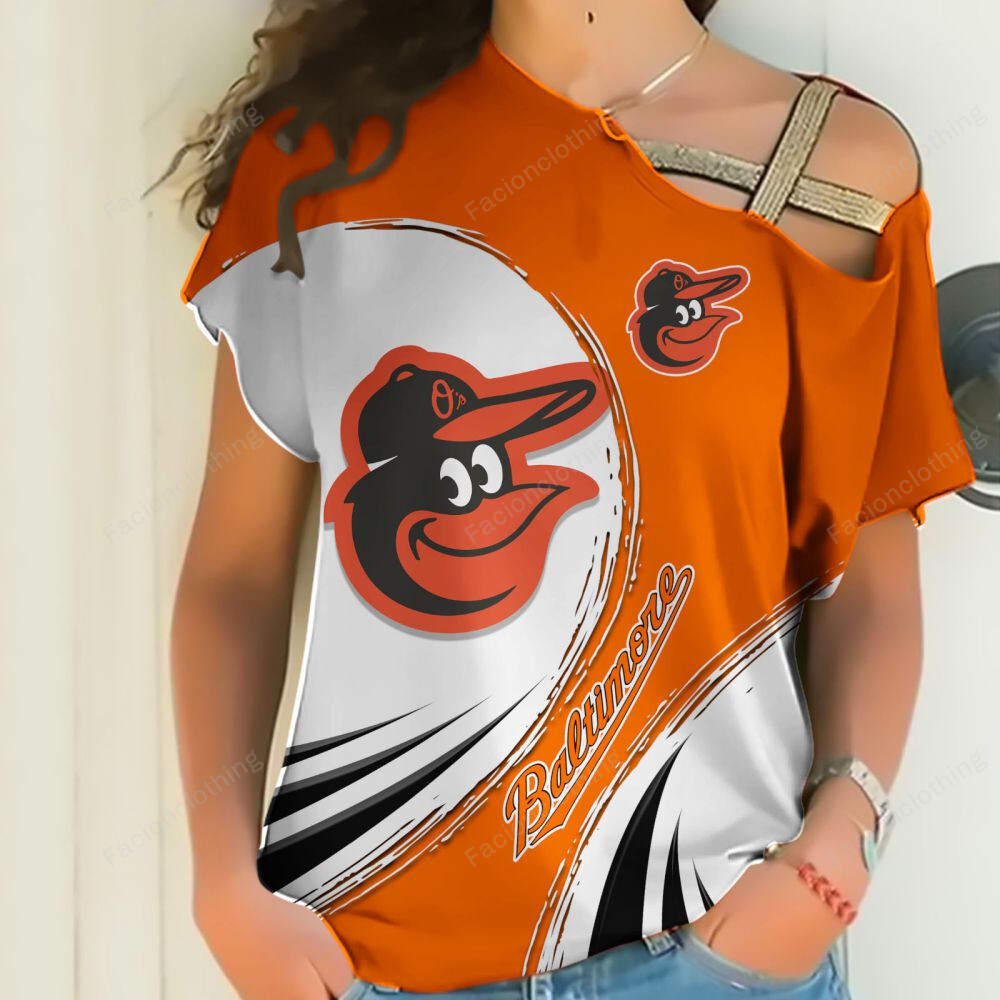 Sportswearmerch Baltimore Orioles MLB Personalized Strapless Short Sleeve For Fan