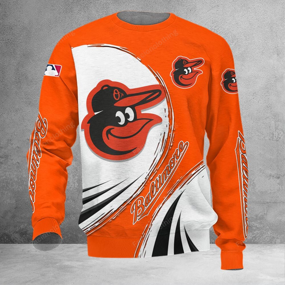 Sportswearmerch Baltimore Orioles MLB Personalized Sweater For Fan
