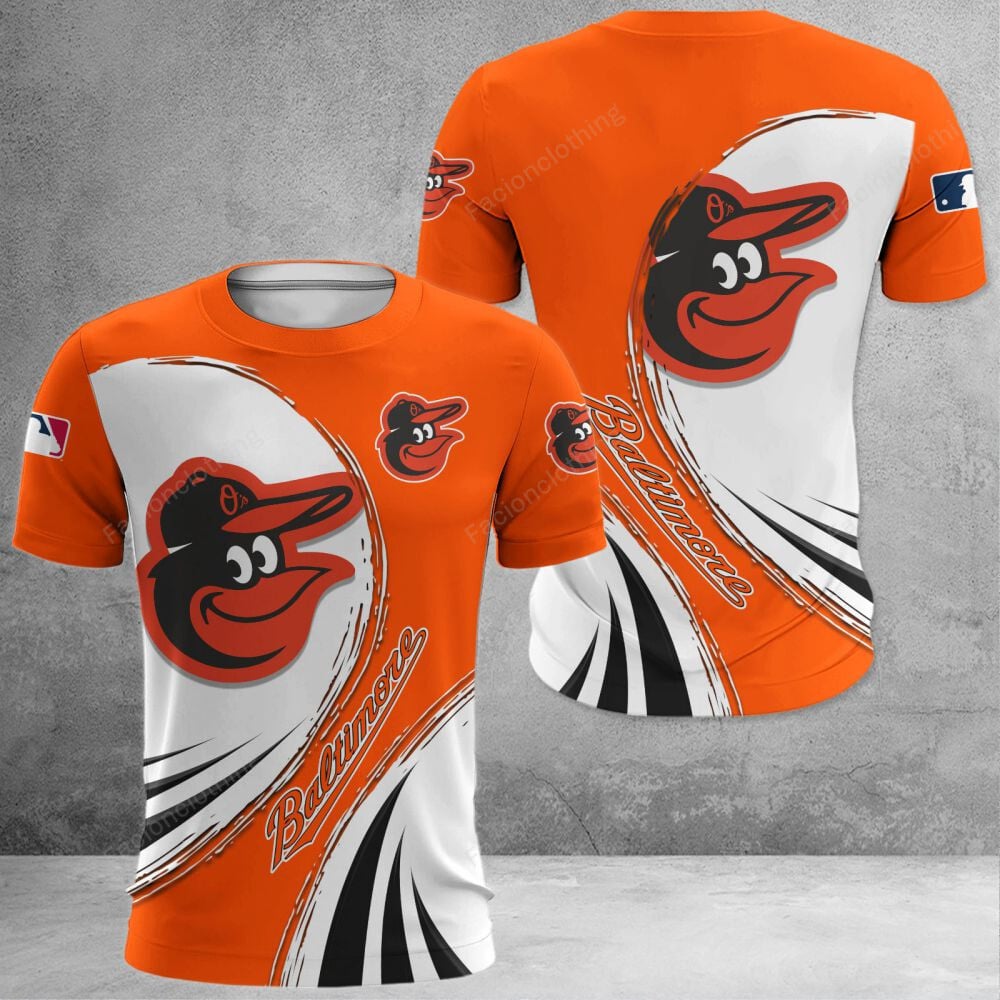 Sportswearmerch Baltimore Orioles MLB Personalized T-shirt For Fan