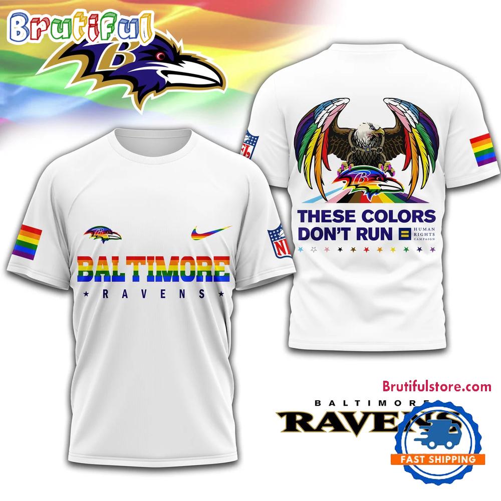 Sportswearmerch Baltimore Ravens NFL Campaign LGBT T-Shirt For Fan