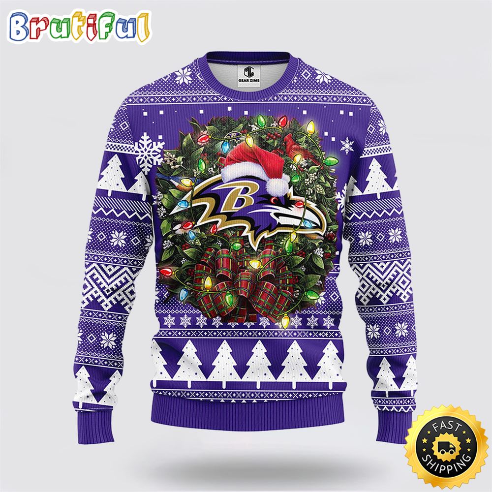 Sportswearmerch Baltimore Ravens NFL Christmas For Fan