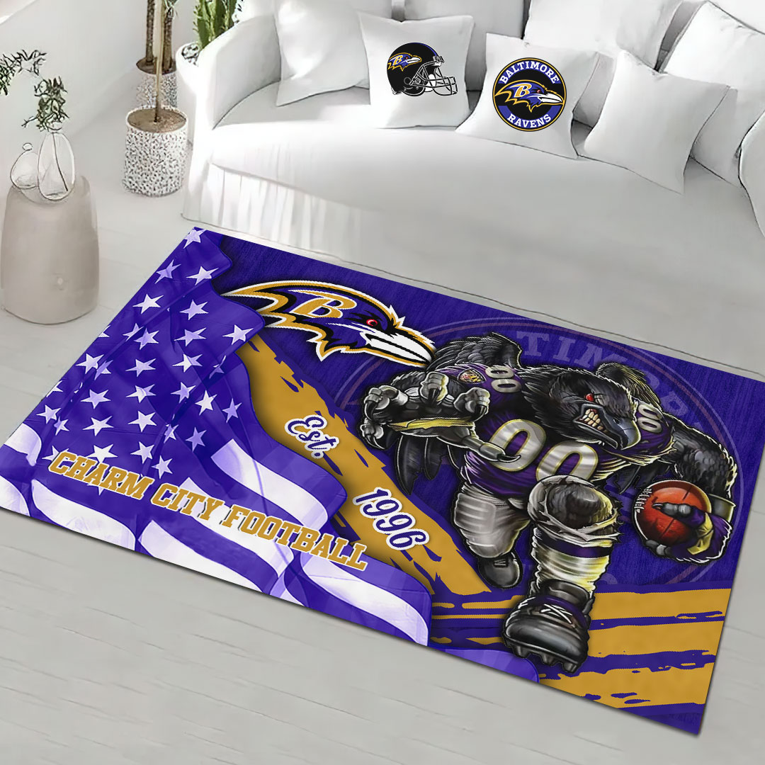Sportswearmerch Baltimore Ravens NFL Doormat For Fan