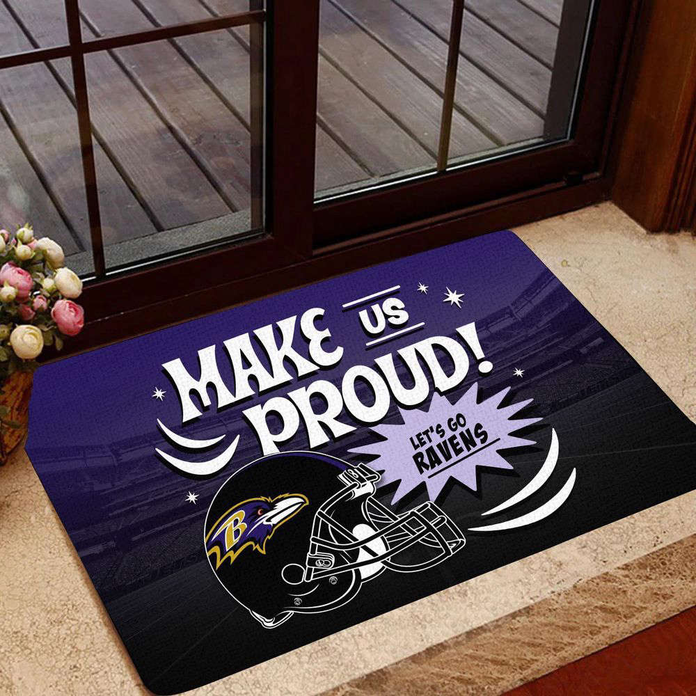 Sportswearmerch Baltimore Ravens NFL Doormat For Fan