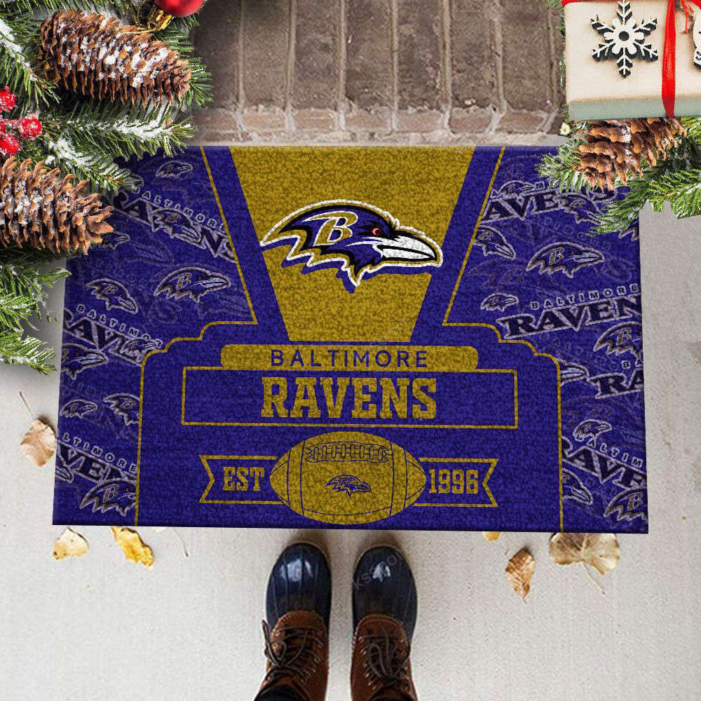Sportswearmerch Baltimore Ravens NFL Doormat For Fan