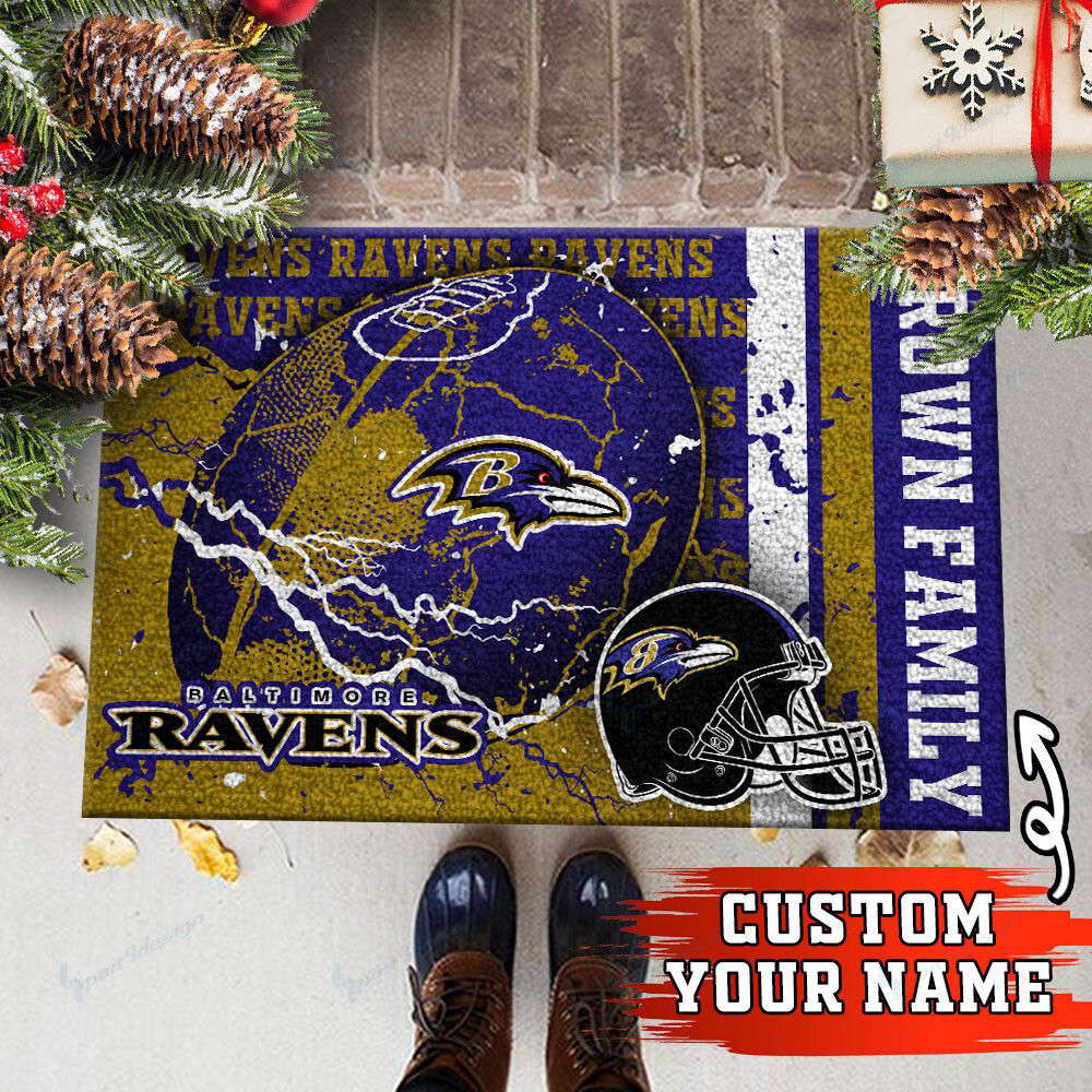 Sportswearmerch Baltimore Ravens NFL Doormat For Fan