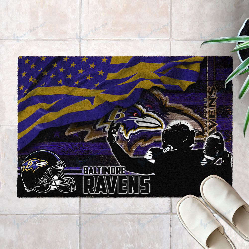 Sportswearmerch Baltimore Ravens NFL Doormat For Fan