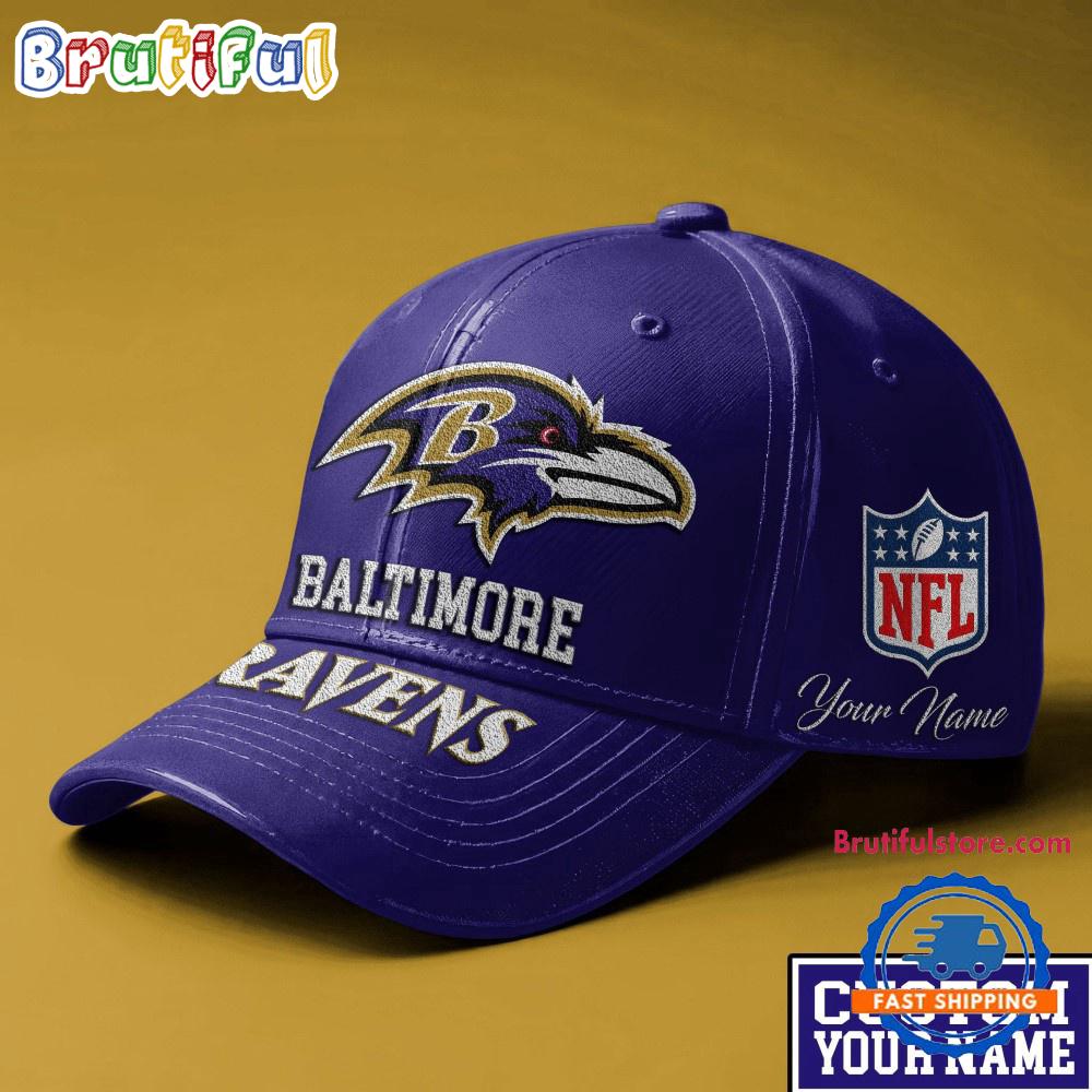 Sportswearmerch Baltimore Ravens NFL Personalized Classic Cap For Fan