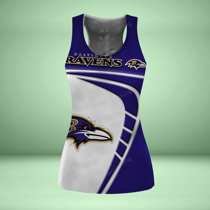 Sportswearmerch Baltimore Ravens NFL Personalized Women Tanktop For Fan