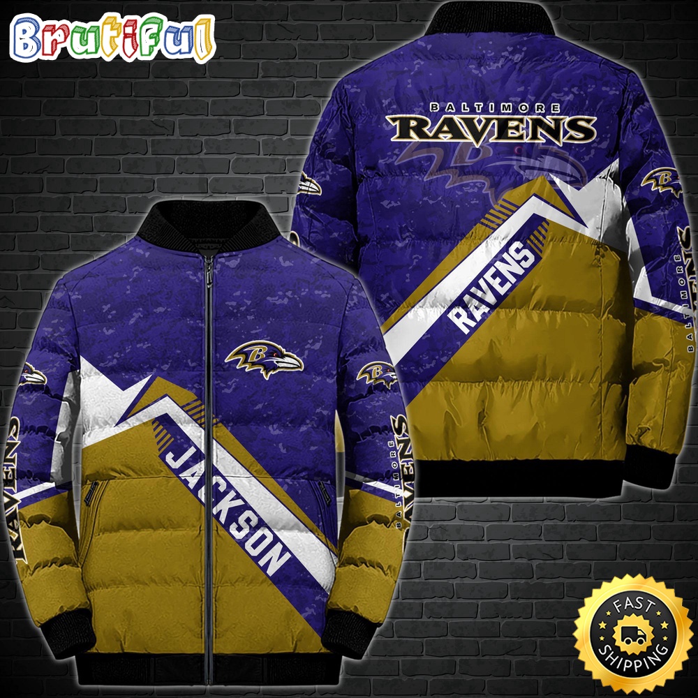 Sportswearmerch Baltimore Ravens NFL Sport Down Puffer Jacket For Fan