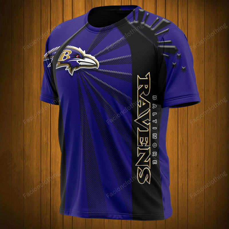 Sportswearmerch Baltimore Ravens NFL T-shirt Personalized For Fan