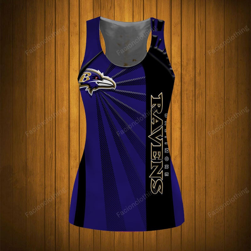 Sportswearmerch Baltimore Ravens NFL Women Tanktop Personalized For Fan