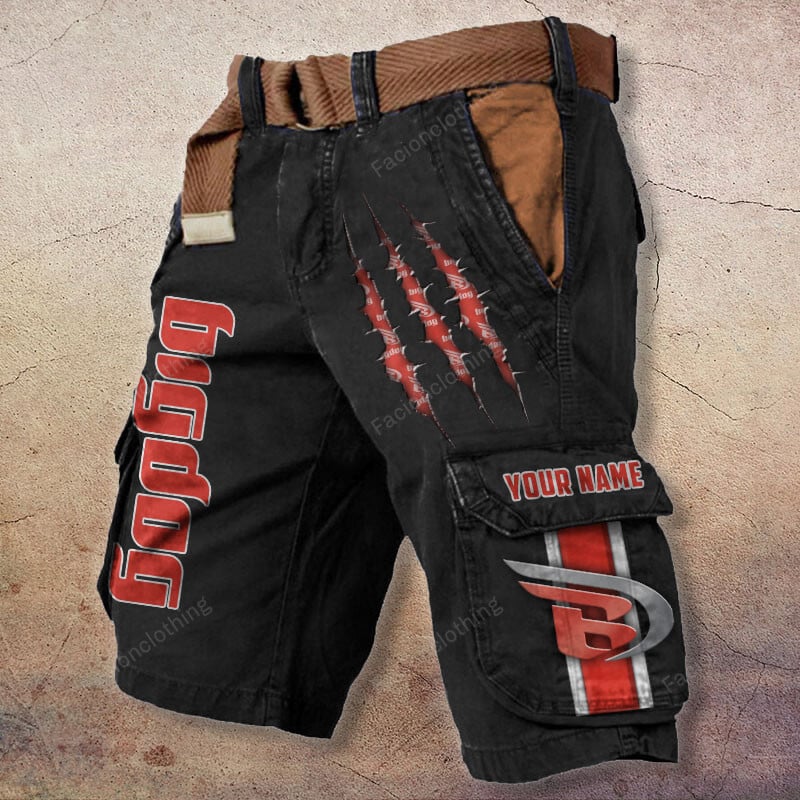 Sportswearmerch Big Dog Motorcycles Denim Short For Fan