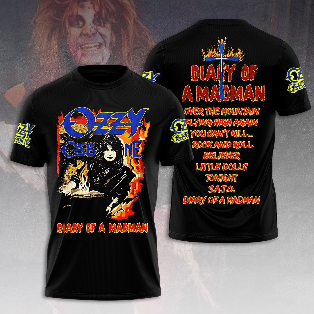 Sportswearmerch Black Sabbath x Ozzy Osbourne Music Personalized T-shirt For Fan