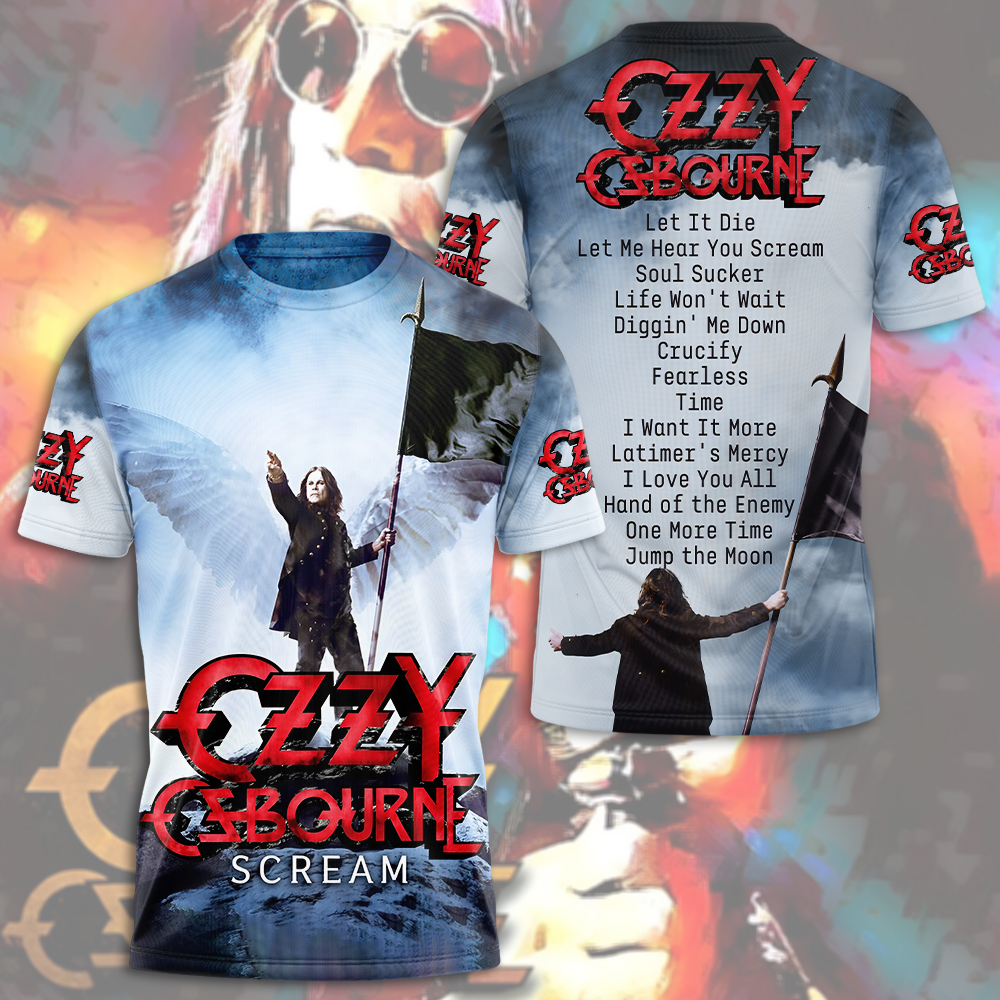Sportswearmerch Black Sabbath x Ozzy Osbourne Music Personalized T-shirt For Fan
