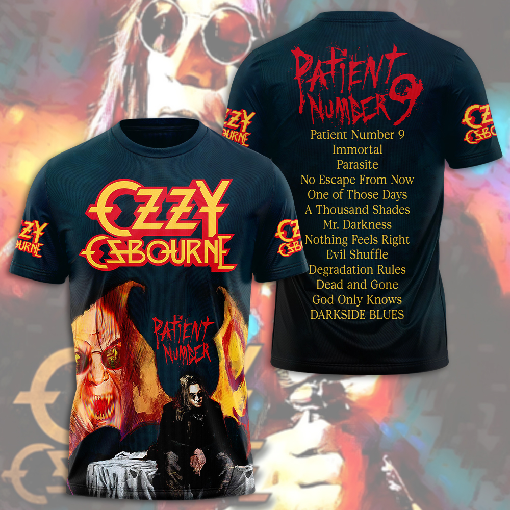 Sportswearmerch Black Sabbath x Ozzy Osbourne Music Personalized T-shirt For Fan