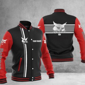 Sportswearmerch Bobcat Tractor Baseball Jacket For Fan