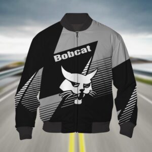 Sportswearmerch Bobcat Tractor Bomber Jacket For Fan