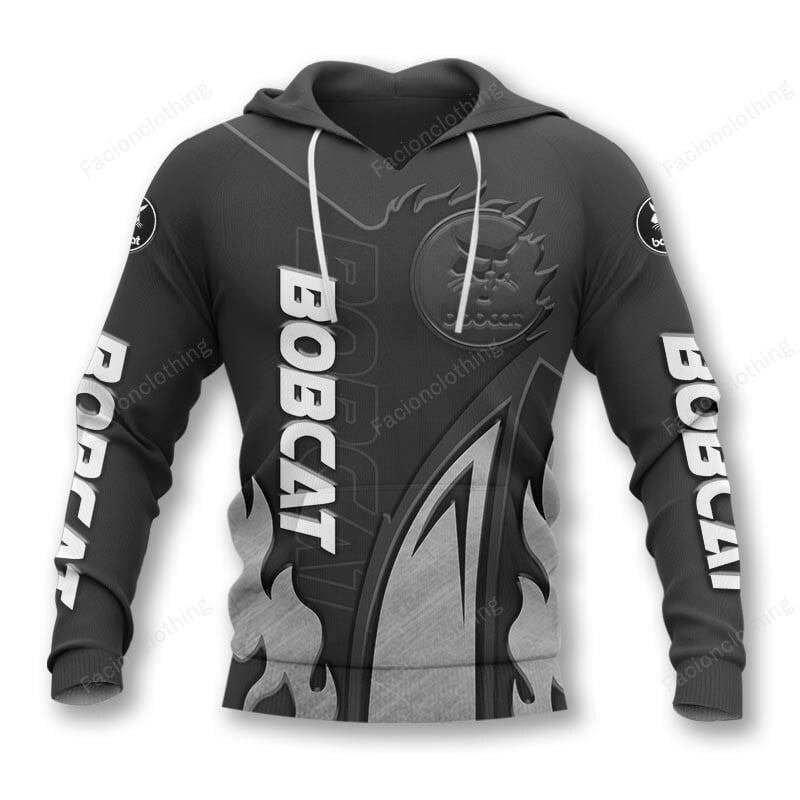 Sportswearmerch Bobcat Tractor Company Personalized Hoodie For Fan