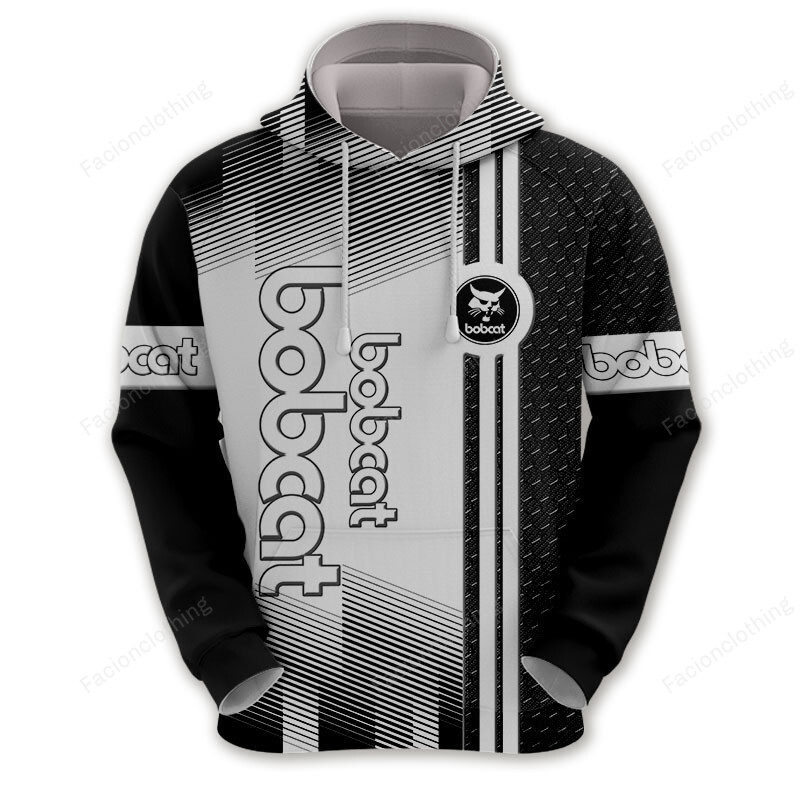 Sportswearmerch Bobcat Tractor Personalized Fashion Hoodie For Fan