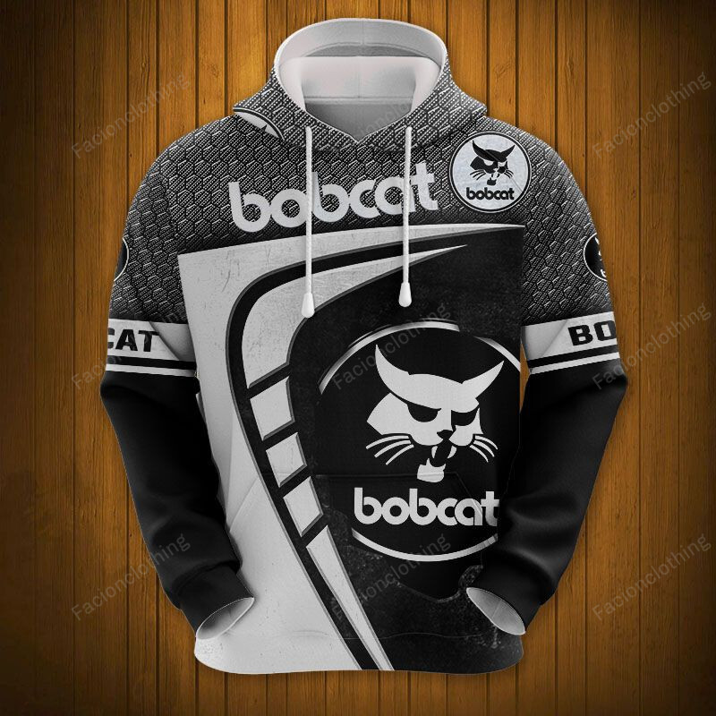 Sportswearmerch Bobcat Tractor Personalized Fashion Hoodie For Fan