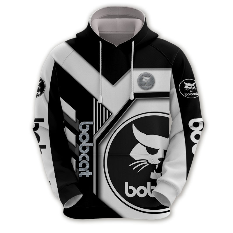 Sportswearmerch Bobcat Tractor Personalized Fashion Hoodie For Fan
