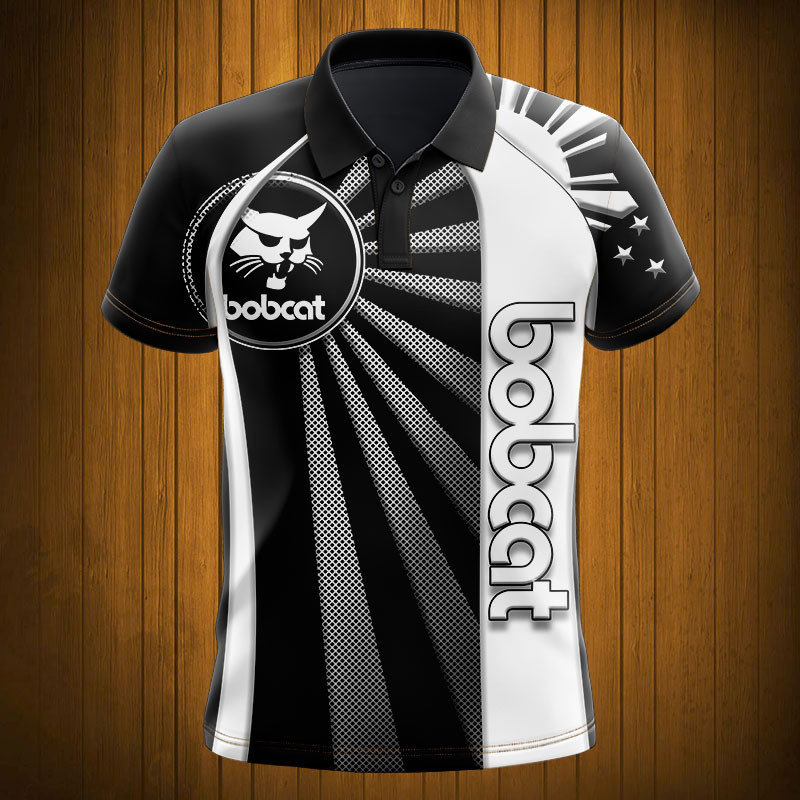Sportswearmerch Bobcat Tractor Personalized Fashion Polo Shirt For Fan