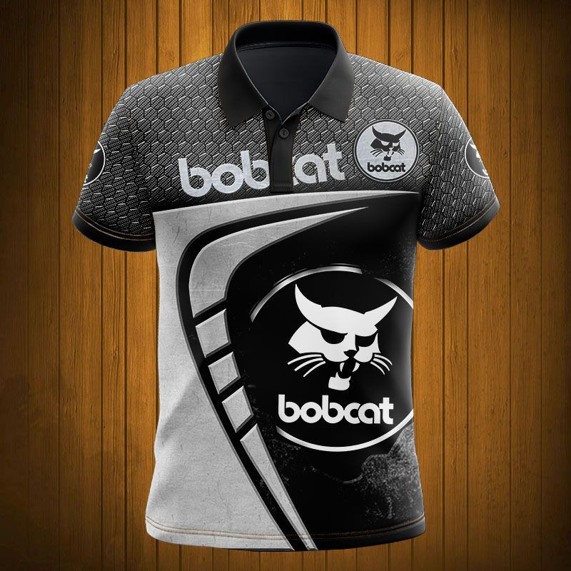 Sportswearmerch Bobcat Tractor Personalized Fashion Polo Shirt For Fan