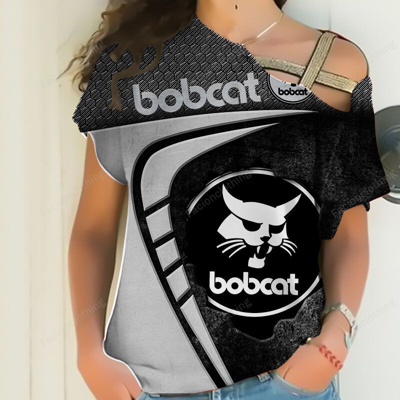 Sportswearmerch Bobcat Tractor Personalized Fashion Strapless Short Sleeve For Fan