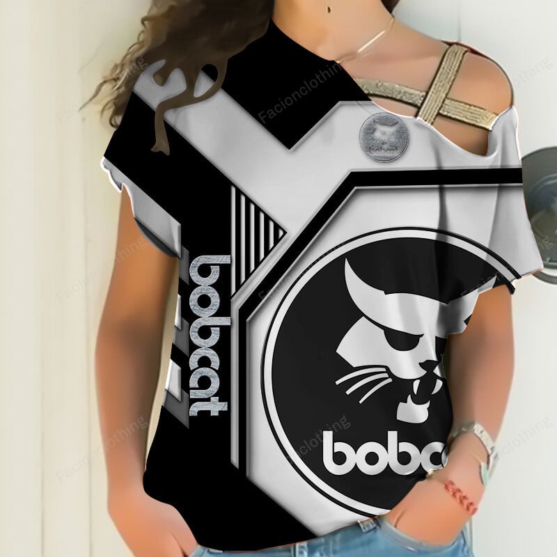 Sportswearmerch Bobcat Tractor Personalized Fashion Strapless Short Sleeve For Fan