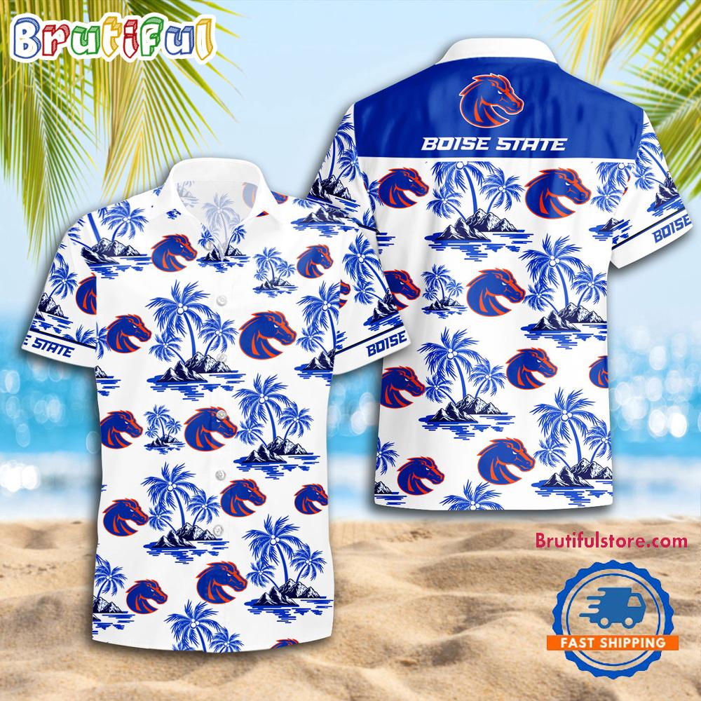 Sportswearmerch Boise State Broncos NCAA Summer Personalized Hawaiian Shirt For Fan