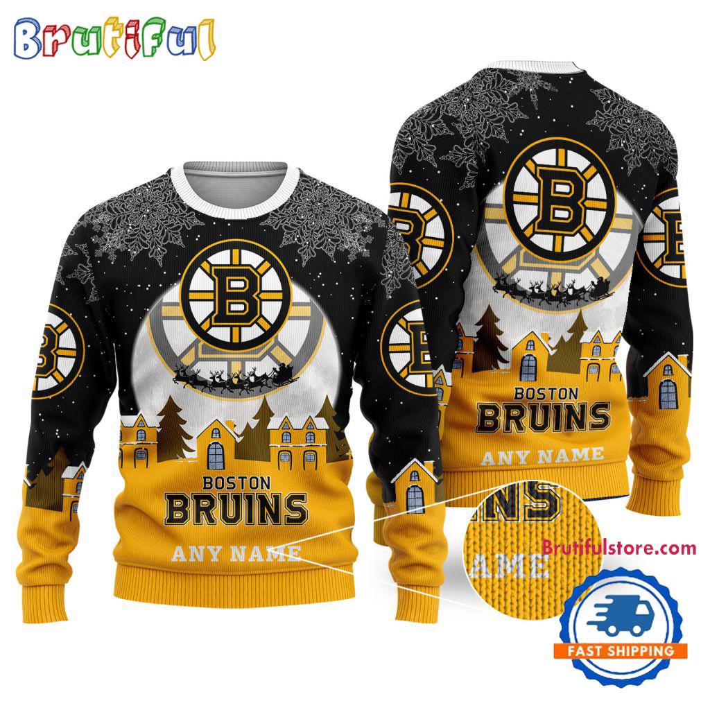 Sportswearmerch Boston Bruins NHL Christmas Sweater For Fan