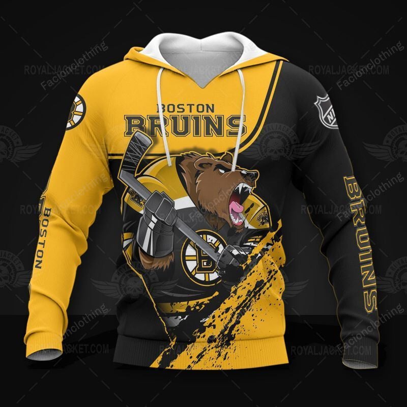 Sportswearmerch Boston Bruins NHL Personalized Hoodie For Fan