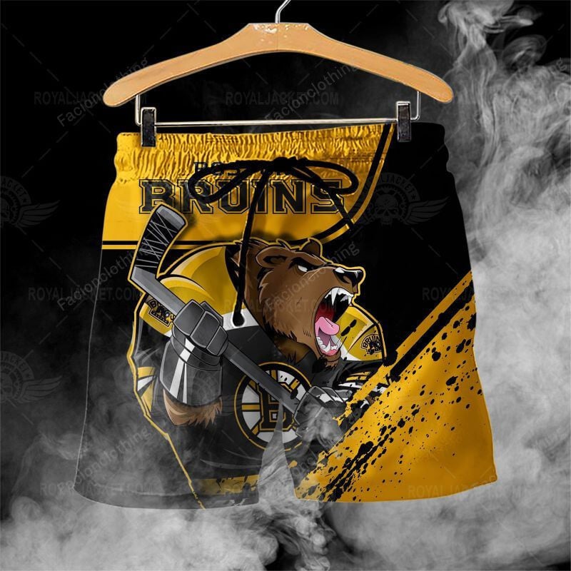 Sportswearmerch Boston Bruins NHL Personalized Short Pant For Fan