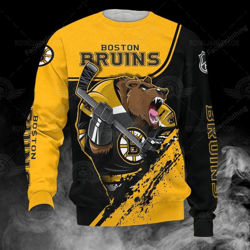 Sportswearmerch Boston Bruins NHL Personalized Sweater For Fan