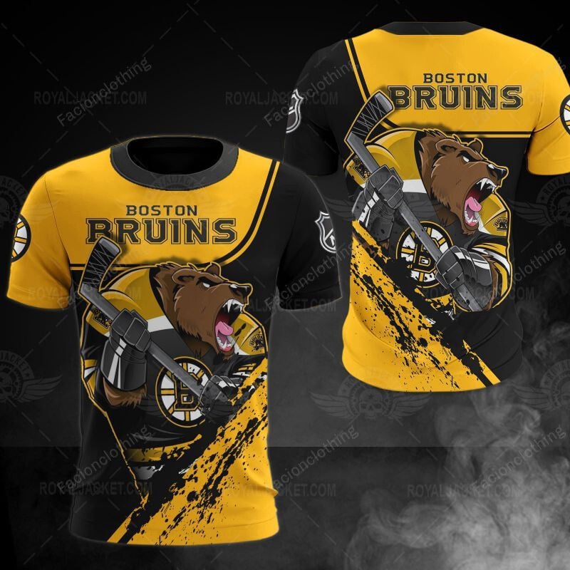 Sportswearmerch Boston Bruins NHL Personalized T-shirt For Fan