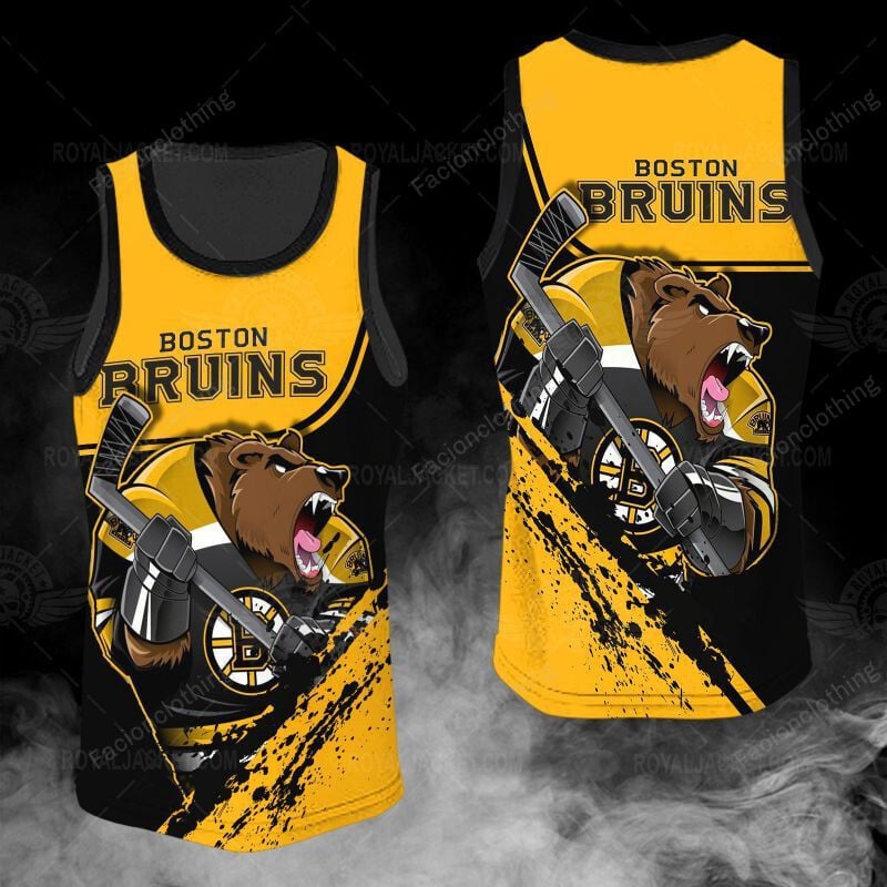 Sportswearmerch Boston Bruins NHL Personalized Tanktop For Fan