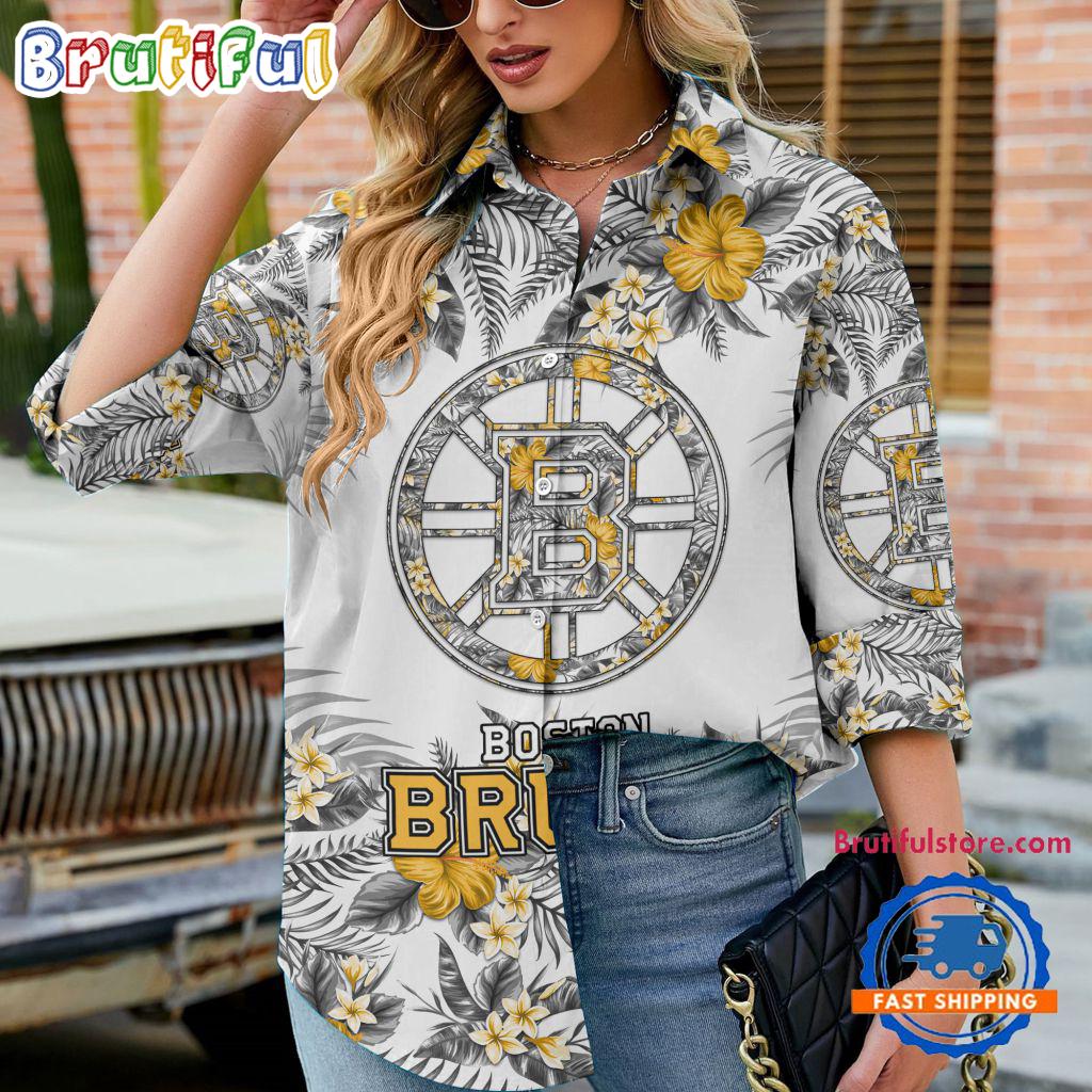 Sportswearmerch Boston Bruins NHL Special Hockey Women's Casual Shirt For Fan