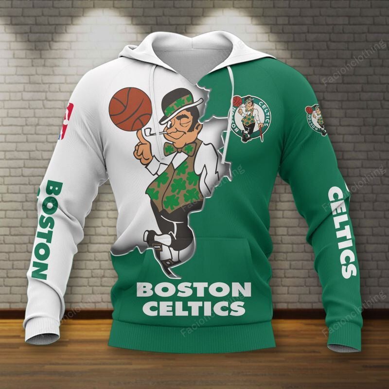 Sportswearmerch Boston Celtics NBA Personalized Hoodie For Fan