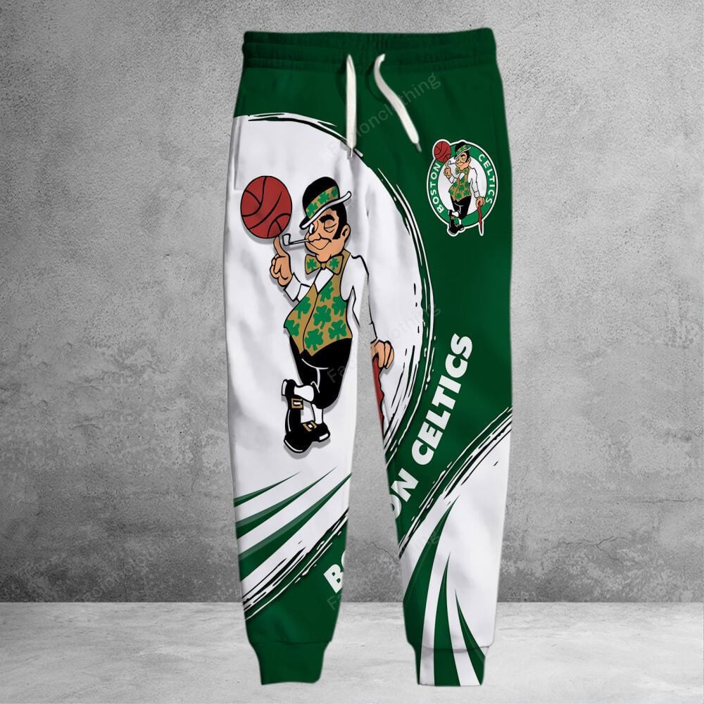 Sportswearmerch Boston Celtics NBA Personalized Long Pant For Fan