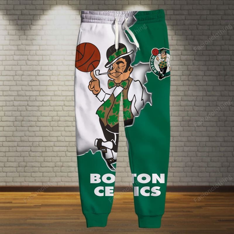 Sportswearmerch Boston Celtics NBA Personalized Long Pant For Fan