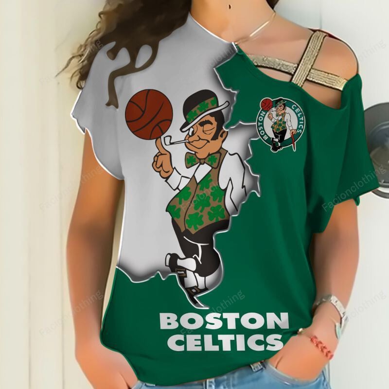 Sportswearmerch Boston Celtics NBA Personalized Strapless Short Sleeve For Fan