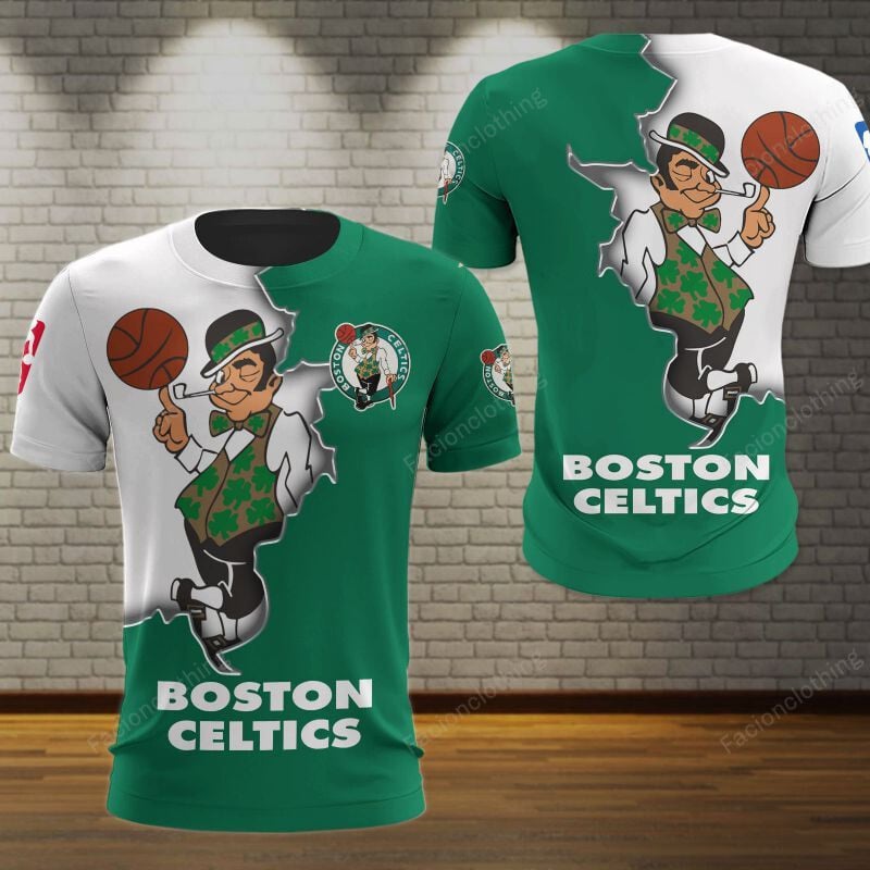 Sportswearmerch Boston Celtics NBA Personalized T-shirt For Fan